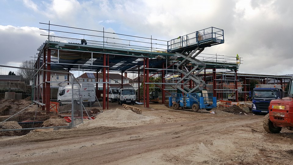 Site Progress Photographs 11 No Industrial Units in Edlington, Doncaster